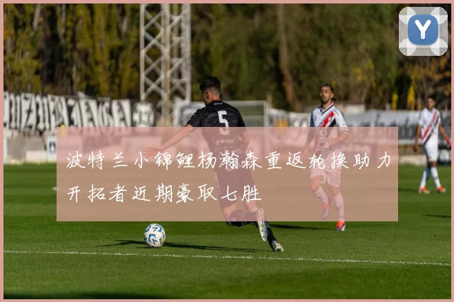 波特兰小锦鲤杨瀚森重返轮换助力开拓者近期豪取七胜