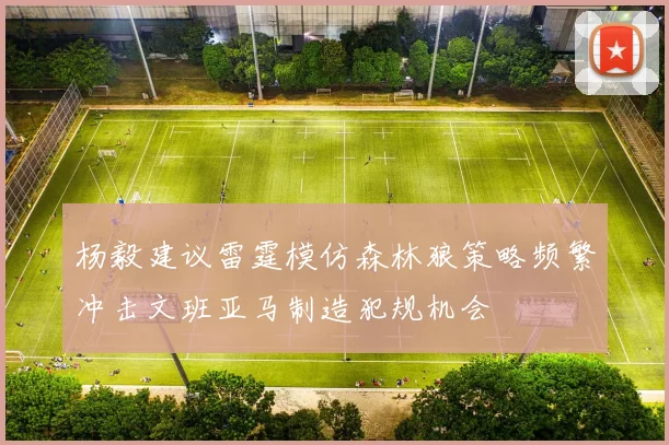杨毅建议雷霆模仿森林狼策略频繁冲击文班亚马制造犯规机会